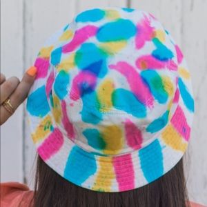 Rainbow Tie Dye Bucket Hat